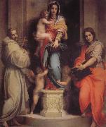 Andrea del Sarto Virgin Mary oil painting artist